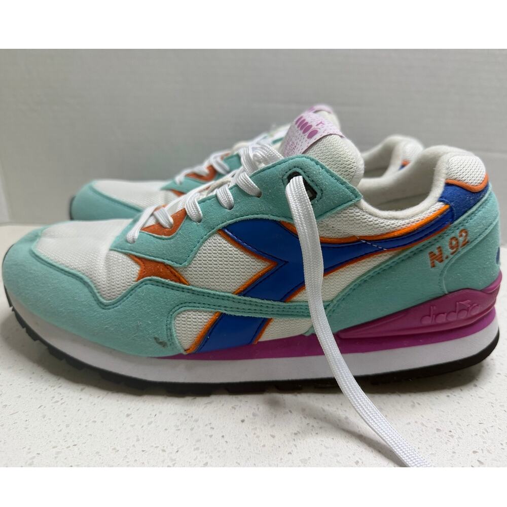 Diadora N9002 Multicolor ITALY C9209  MEN'S Running Shoes Size 8.5